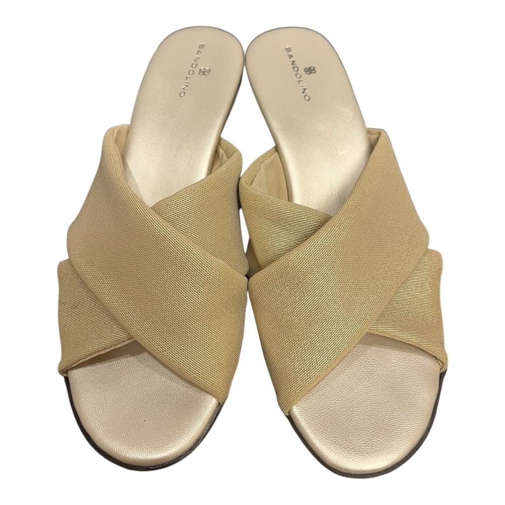 Bandolino Gold Sandals 6.5